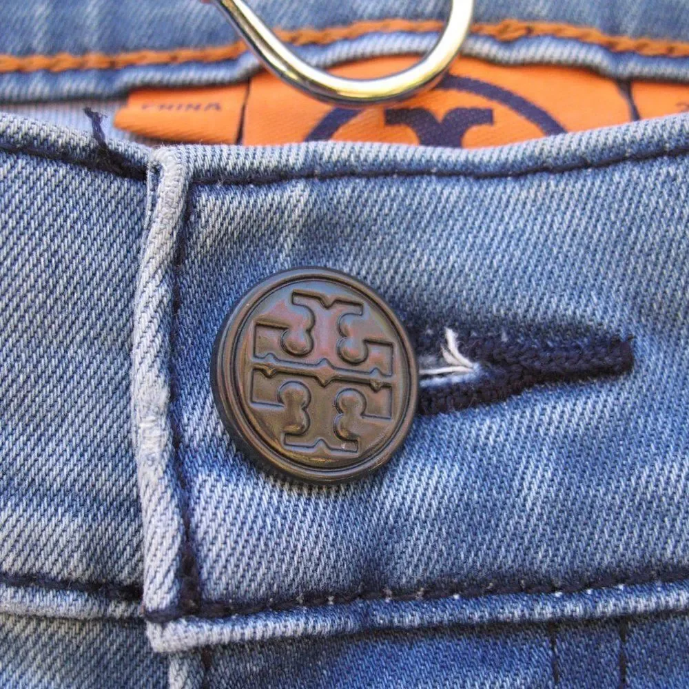Tory Burch Mid Rise Stretch Legging Jeans Jeggings Skinny